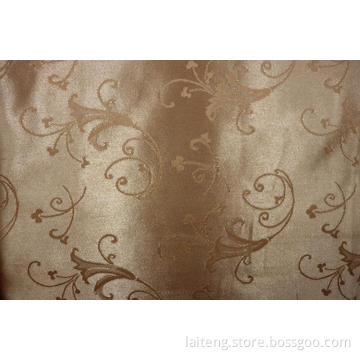 100% polyester Jacquard Poly Satin tyg